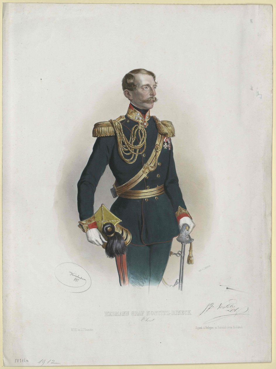 Hermann Graf Nostitz-Rieneck af Artist Unknown