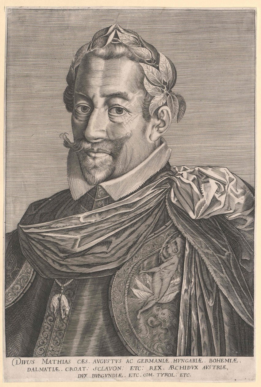 Den hellige romerske kejser Matthæus I af Artist Unknown