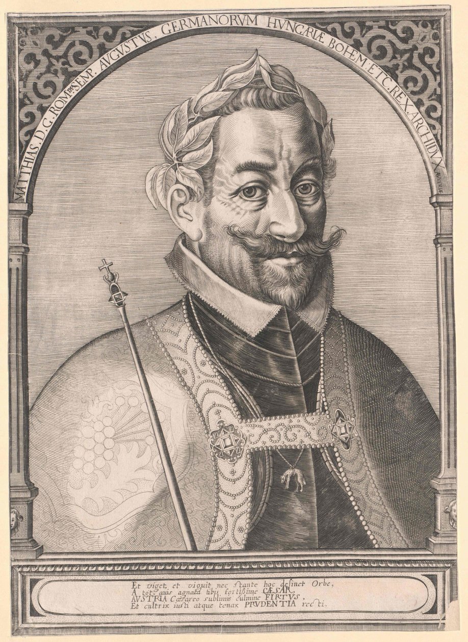 Den hellige romerske kejser Matthæus I af Artist Unknown