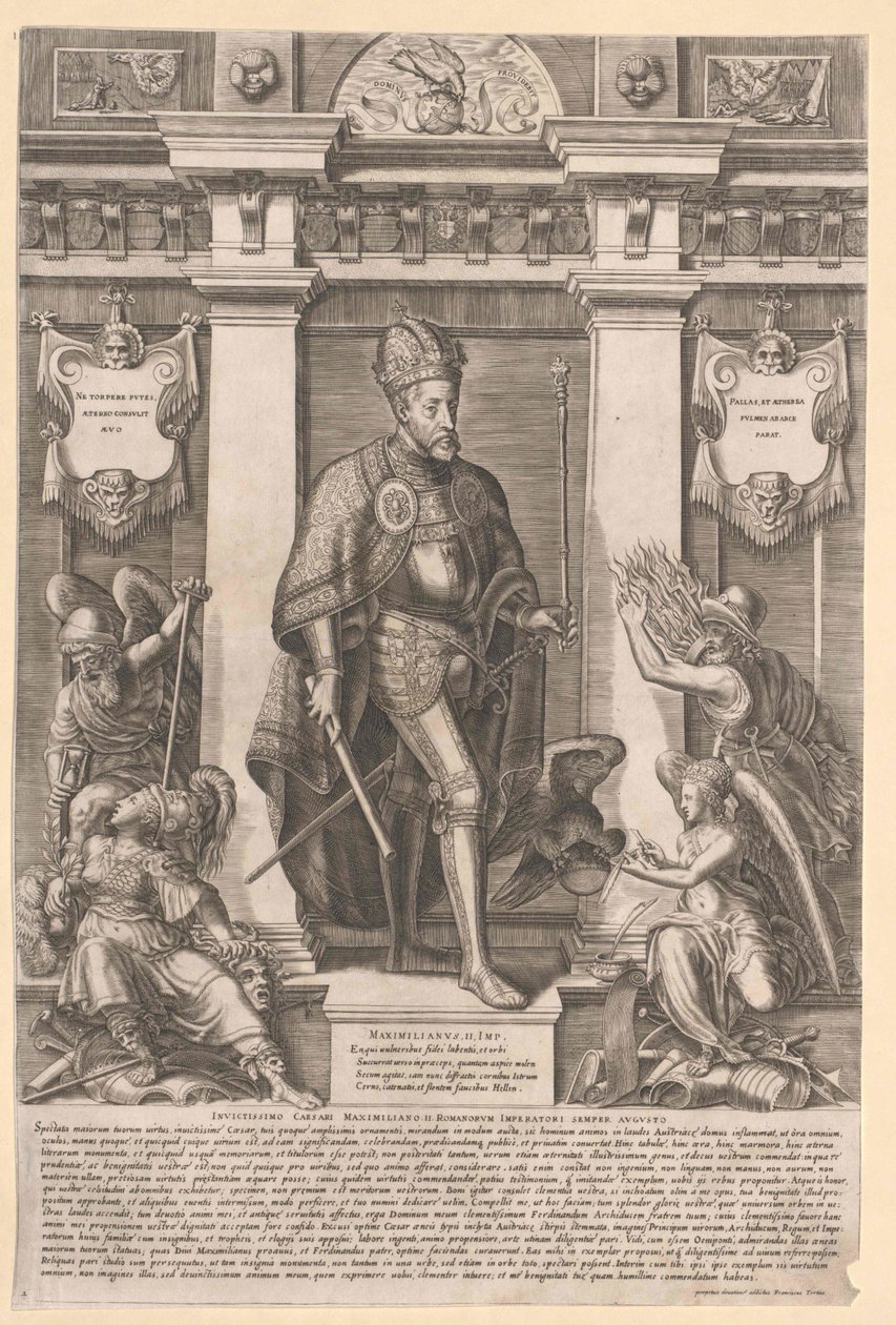 Den hellige romerske kejser Maximilian II af Artist Unknown