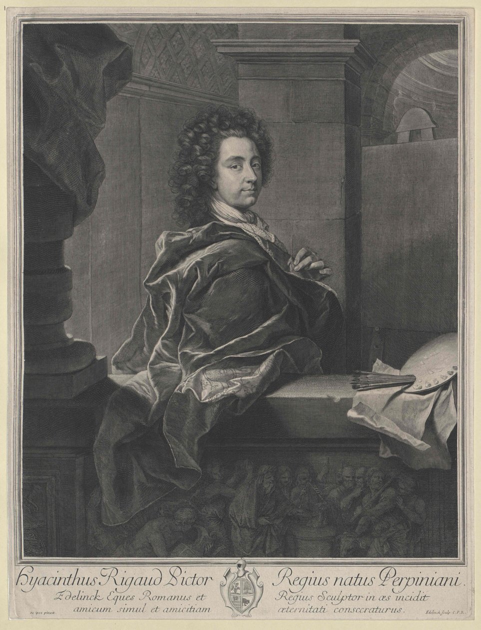 Hyacinthe Rigaud af Artist Unknown