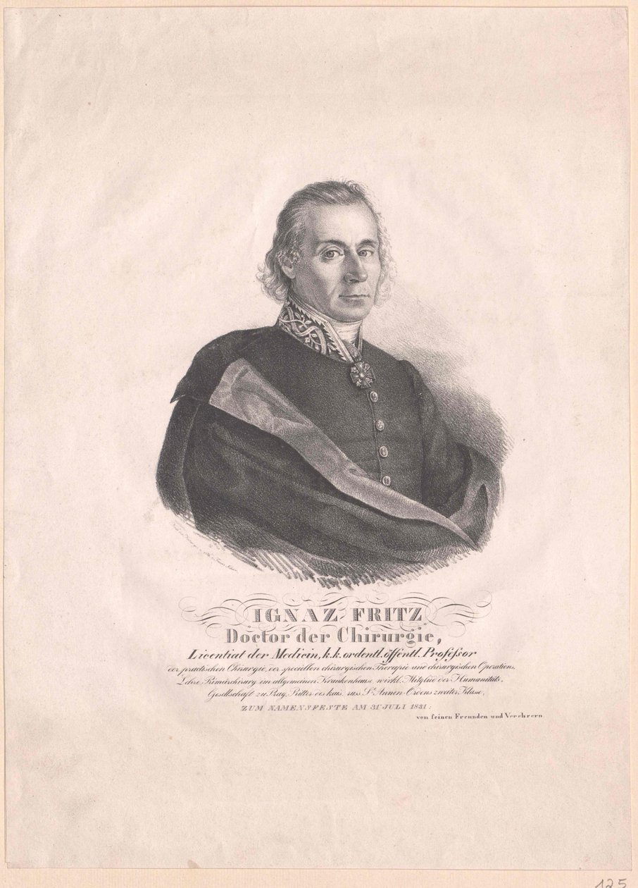 Ignatz Fritz af Artist Unknown