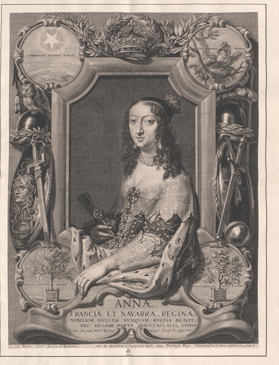 Infanta af Spanien Anna af Artist Unknown