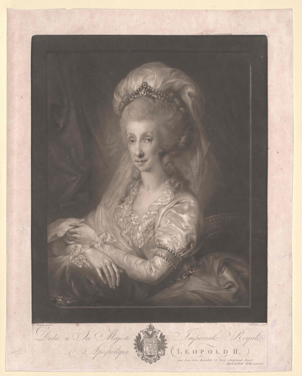 Infanta af Spanien Maria Luisa af Artist Unknown