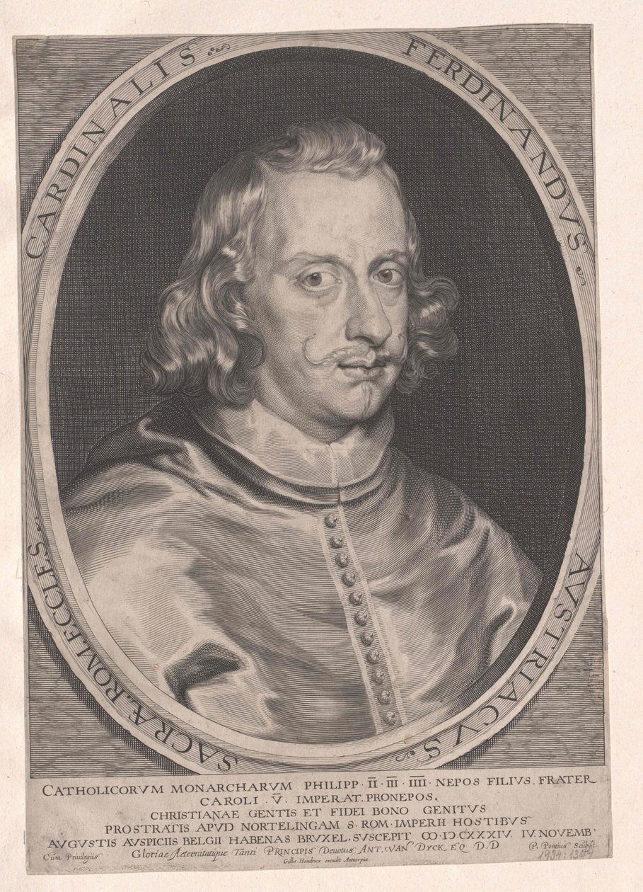 Infante af Spanien Ferdinand af Artist Unknown