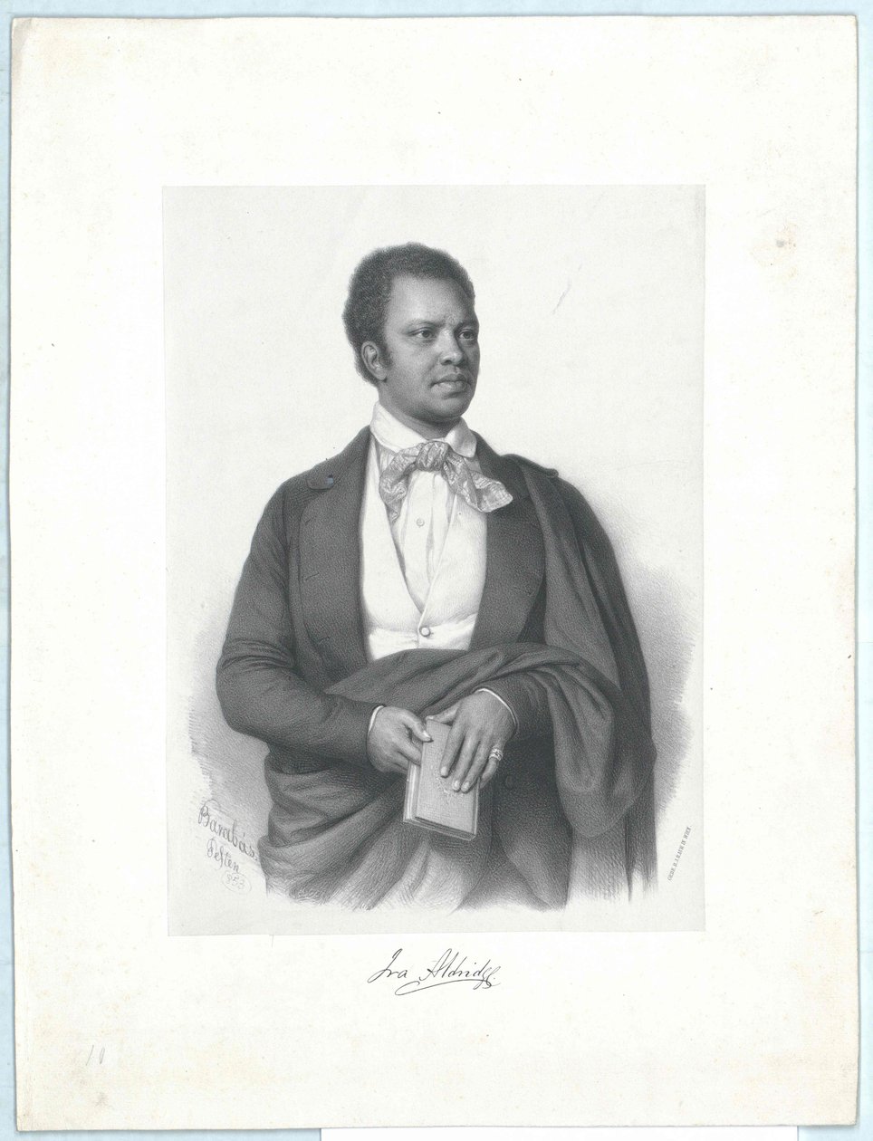 Ira Frederick Aldridge af Artist Unknown