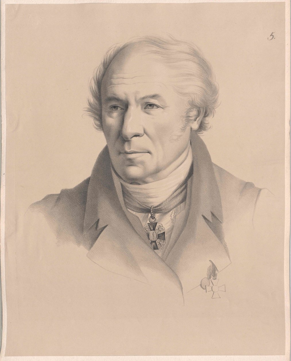 Ivan Petrowitsch Martoss af Artist Unknown