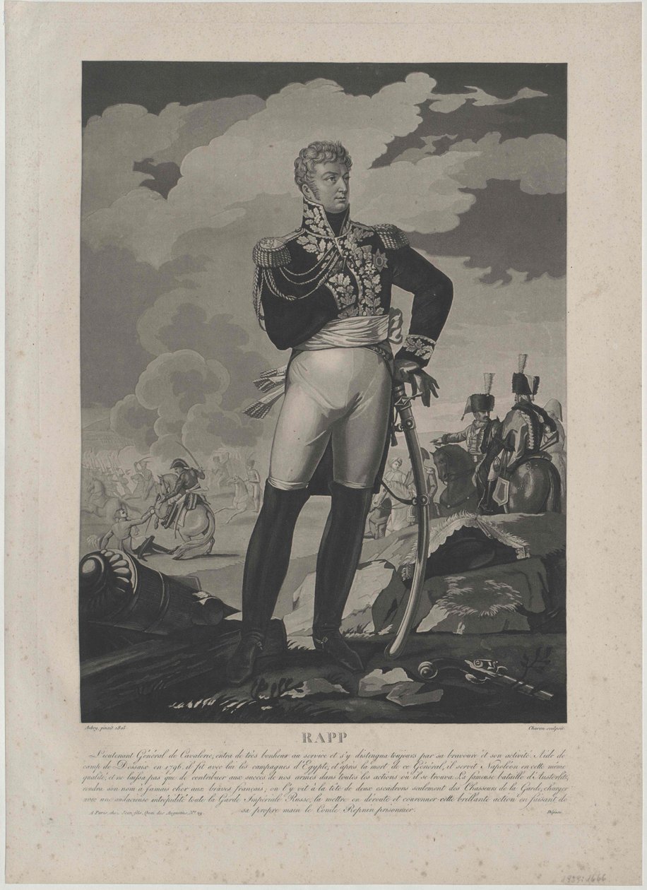 Jean Comte Rapp af Artist Unknown