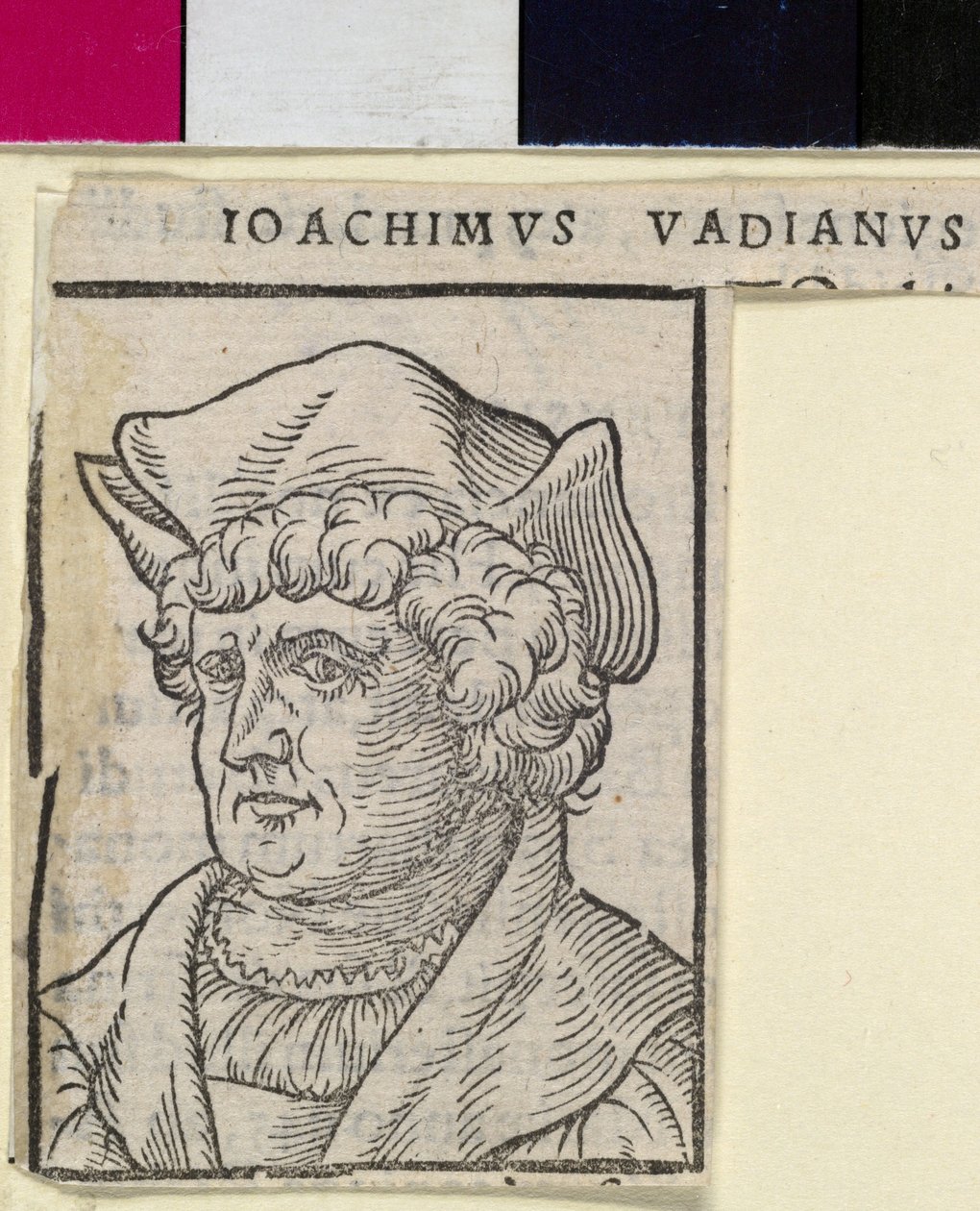 Joachim von Watt (tryk) af Artist Unknown
