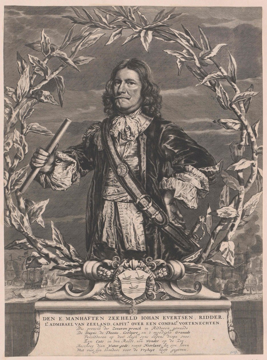 Johan Evertsen af Artist Unknown