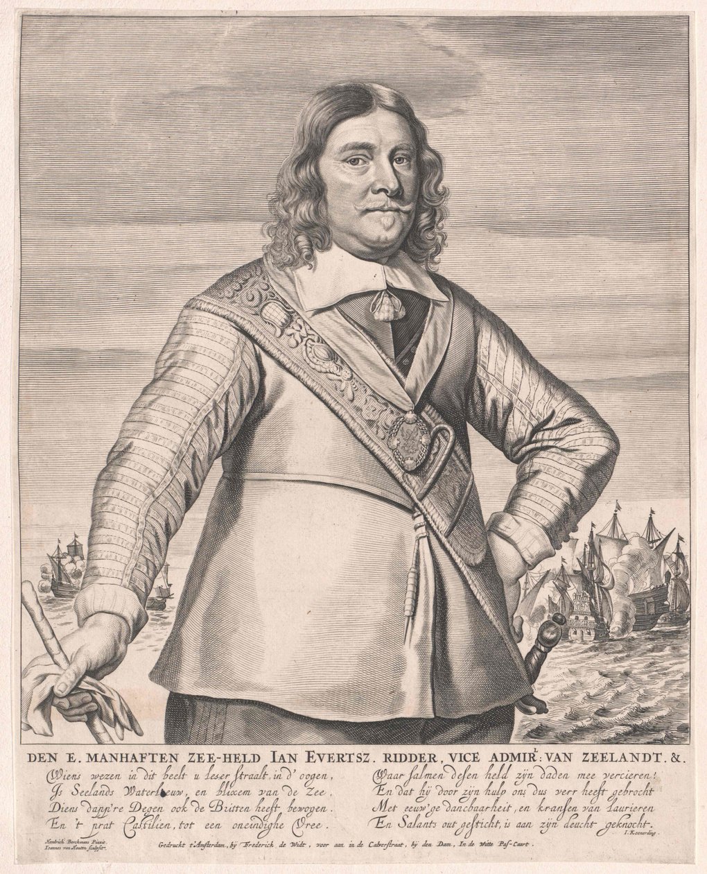 Johan Evertsen af Artist Unknown