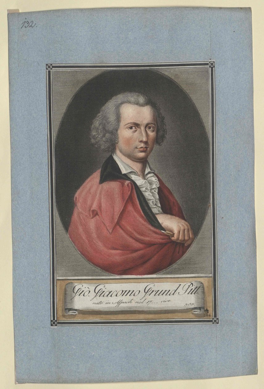 Johann Jakob Grund af Artist Unknown