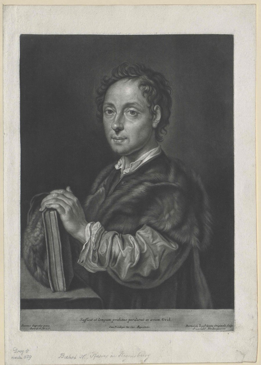 Johann Matthew Barth af Artist Unknown