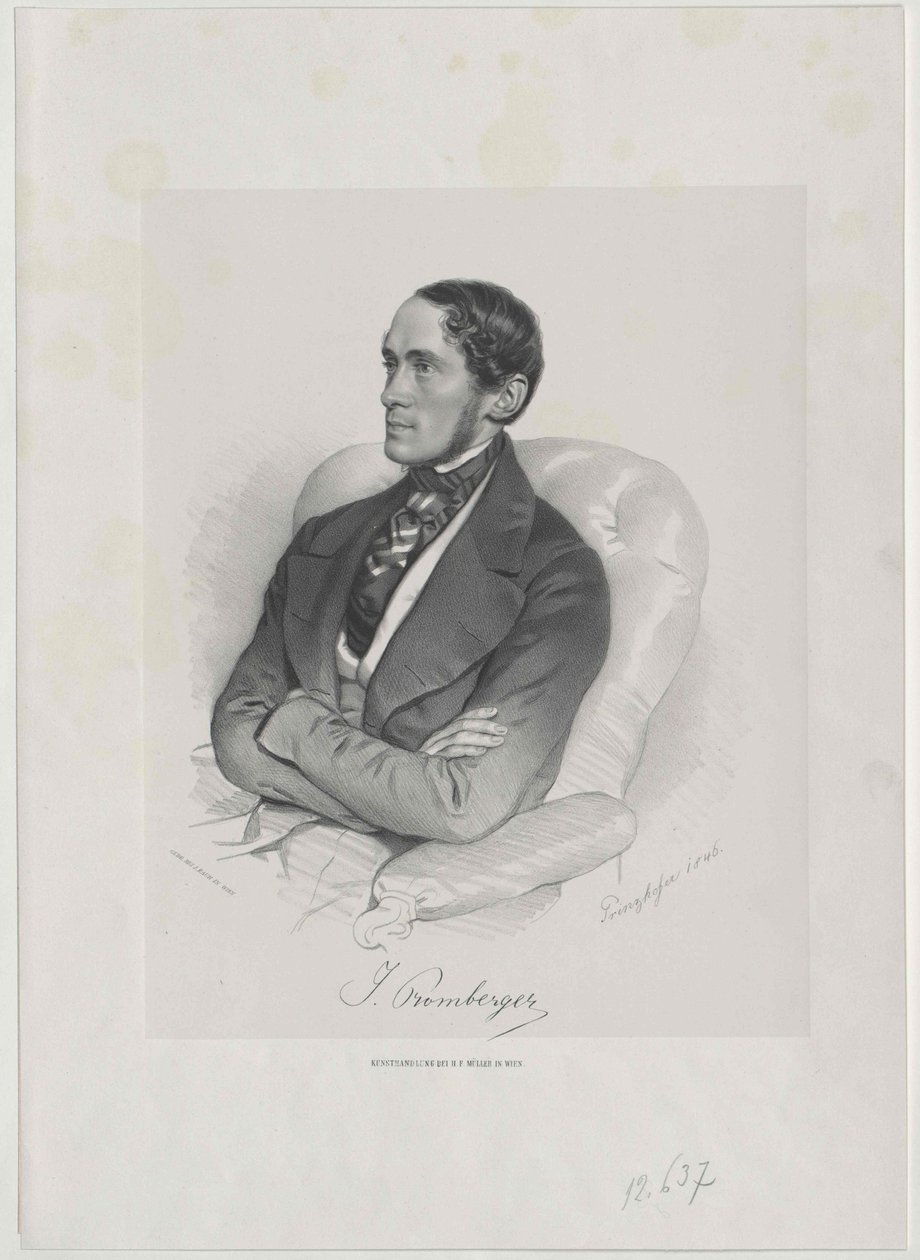 Johann Promberger af Artist Unknown