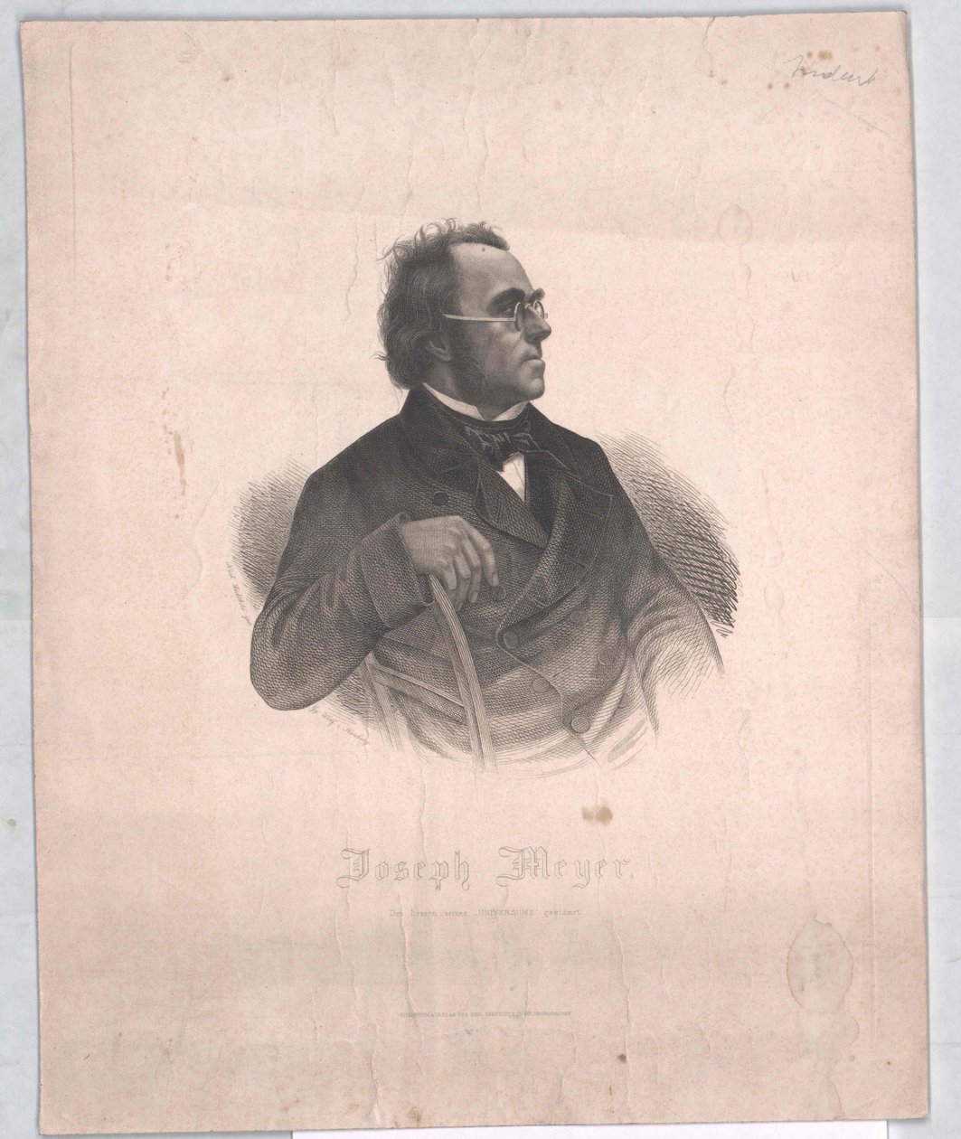 Joseph Meyer af Artist Unknown