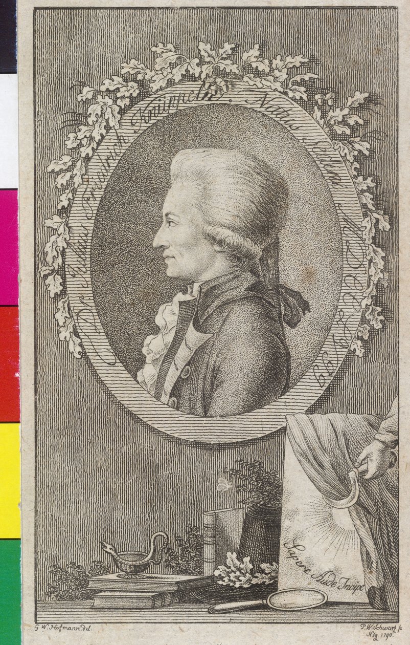 Julius Knueppel (print) af Artist Unknown