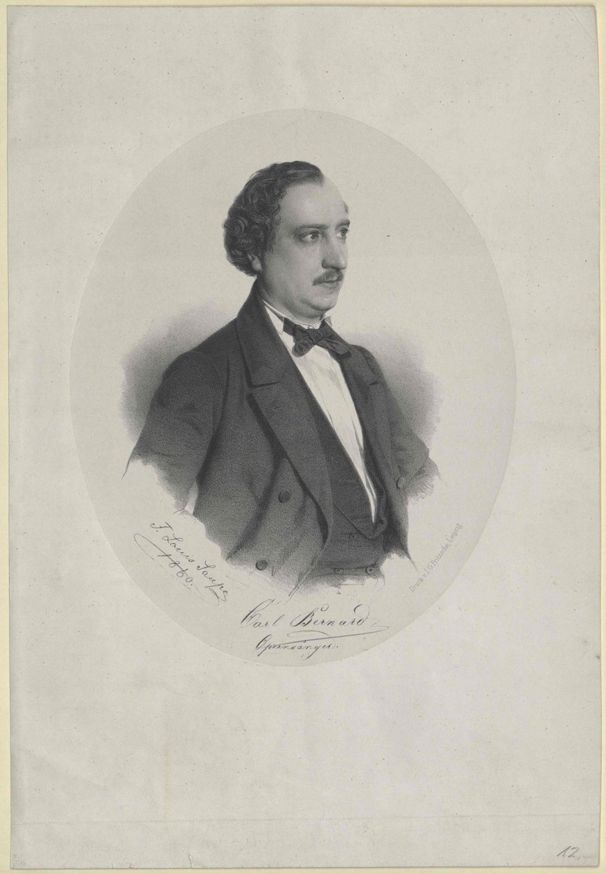 Charles Bernard af Artist Unknown