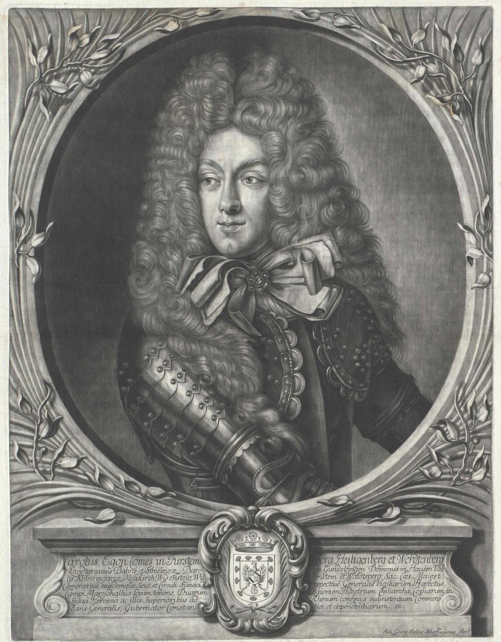 Karl Egon greve von Fürstenberg af Artist Unknown