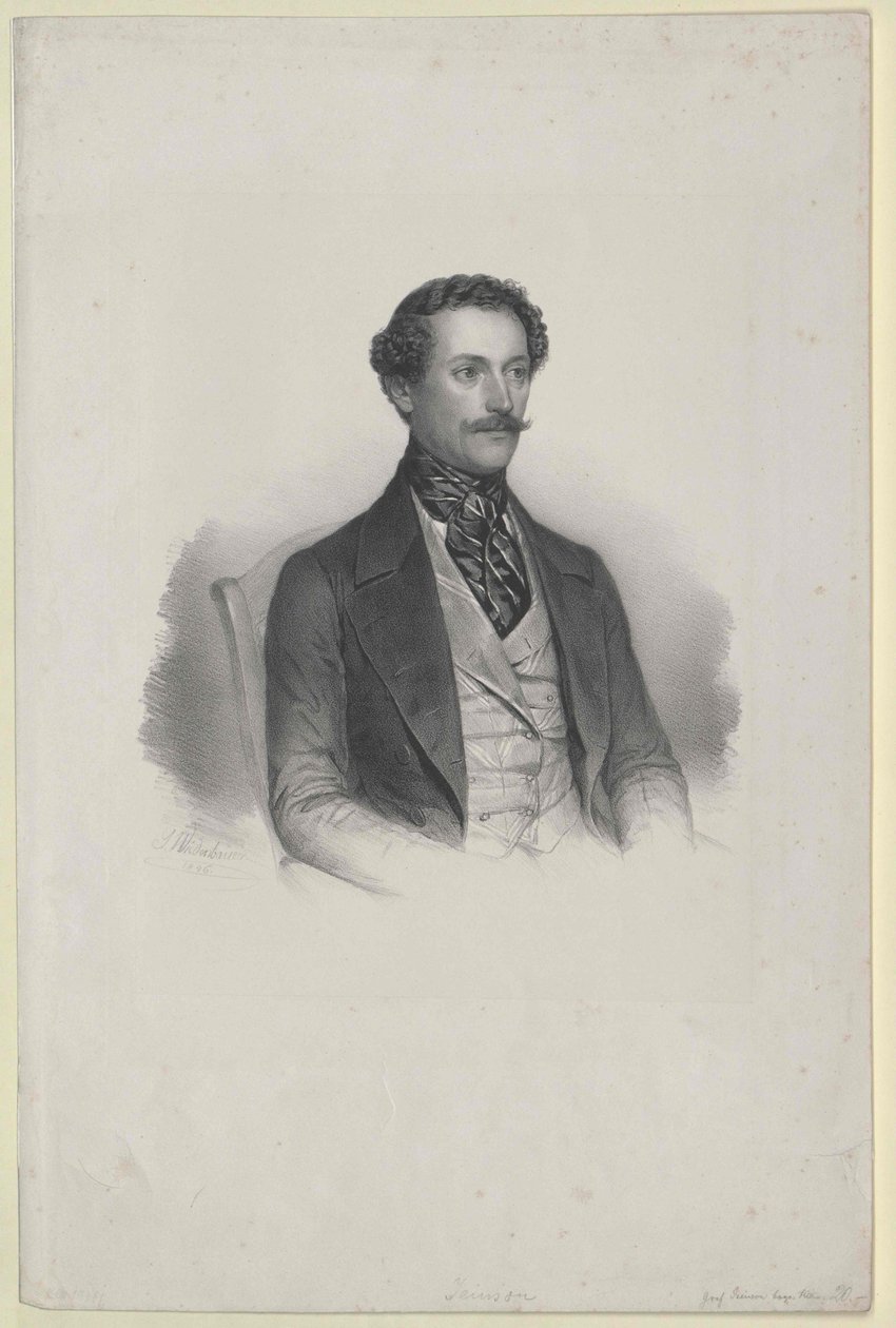 Karl greve Jenison-Walworth af Artist Unknown