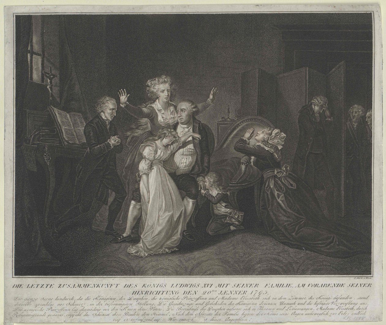 Kong af Frankrig Louis XVI af Artist Unknown