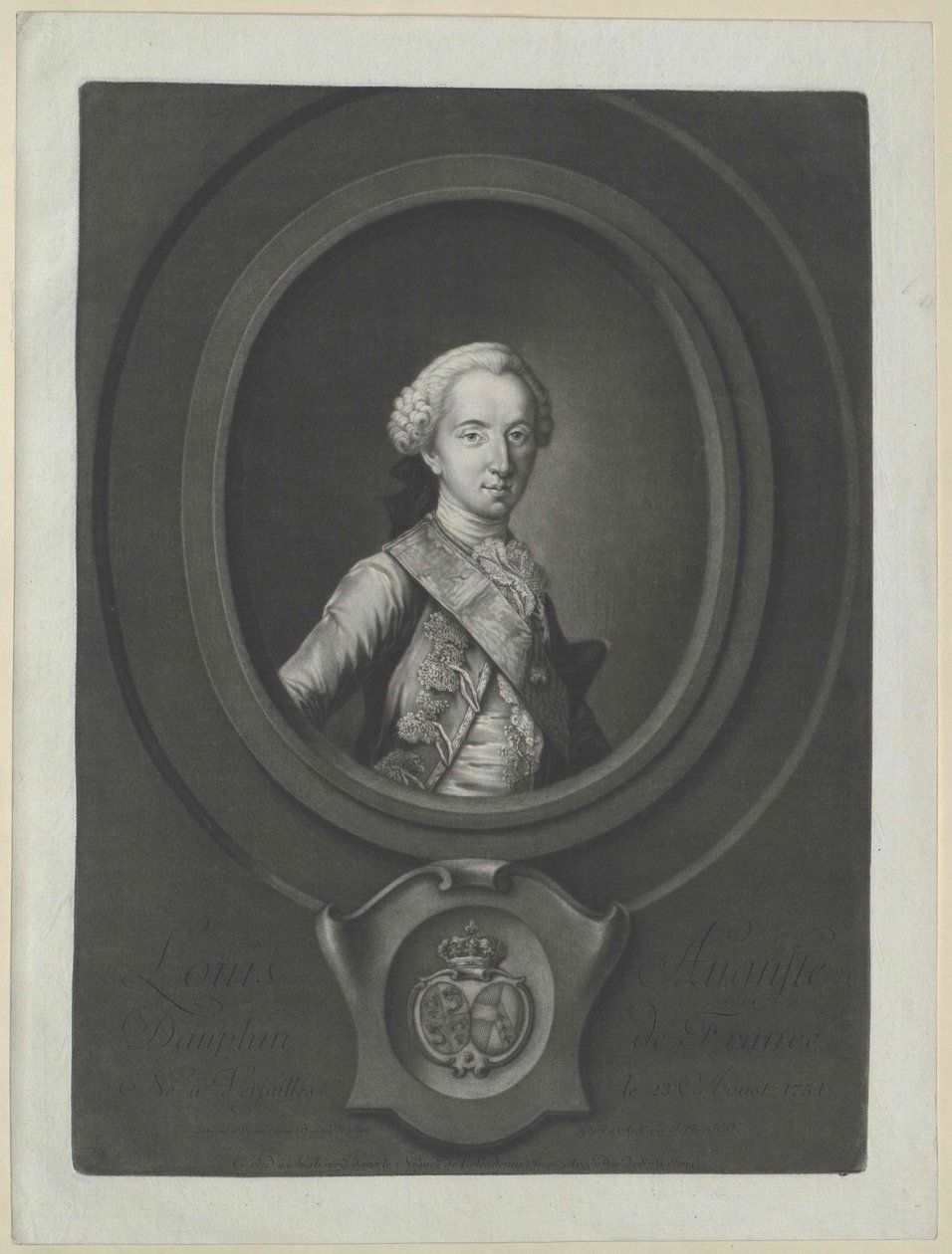 Kong af Frankrig Louis XVI af Artist Unknown