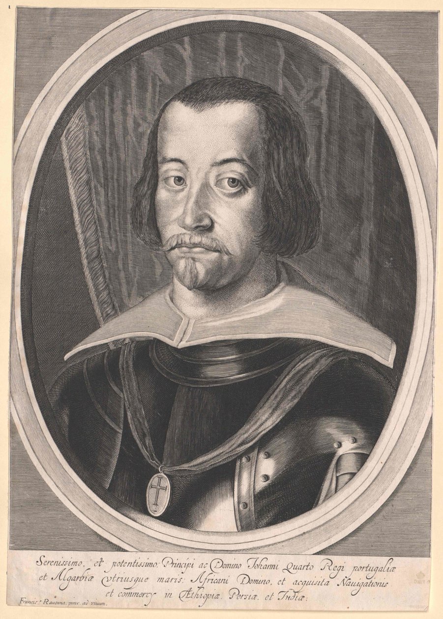 Konge af Portugal Johann IV af Artist Unknown