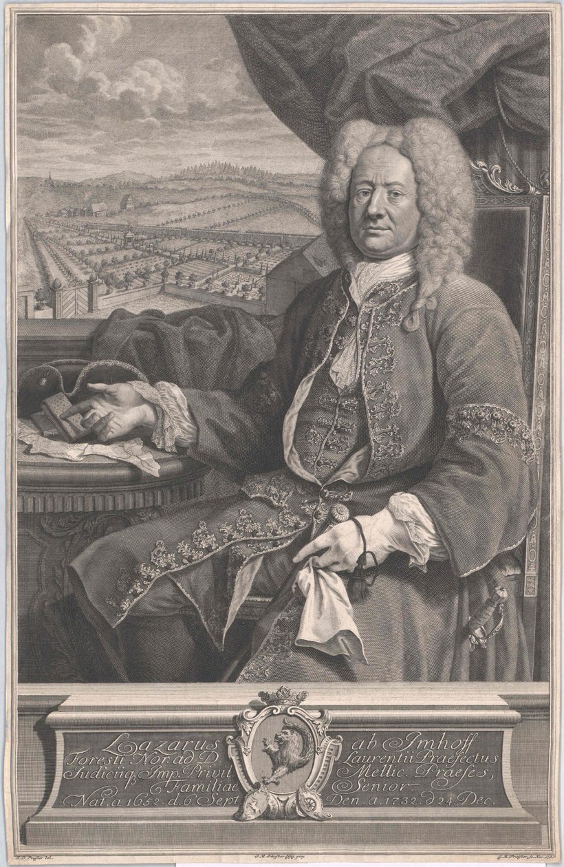 Lazarus von Imhoff af Artist Unknown