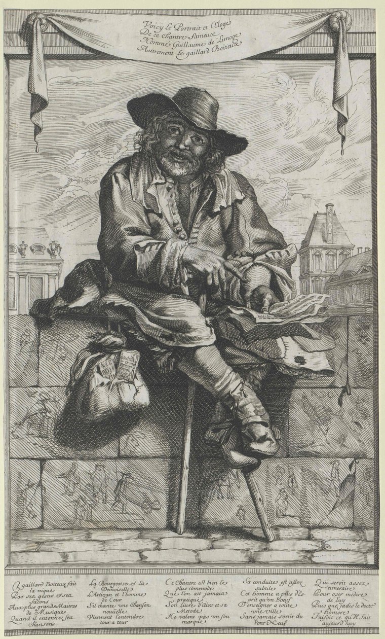 Le Gaillard Boiteaux af Artist Unknown