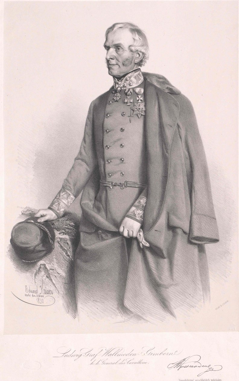 Louis greve Wallmoden-Gimborn af Artist Unknown