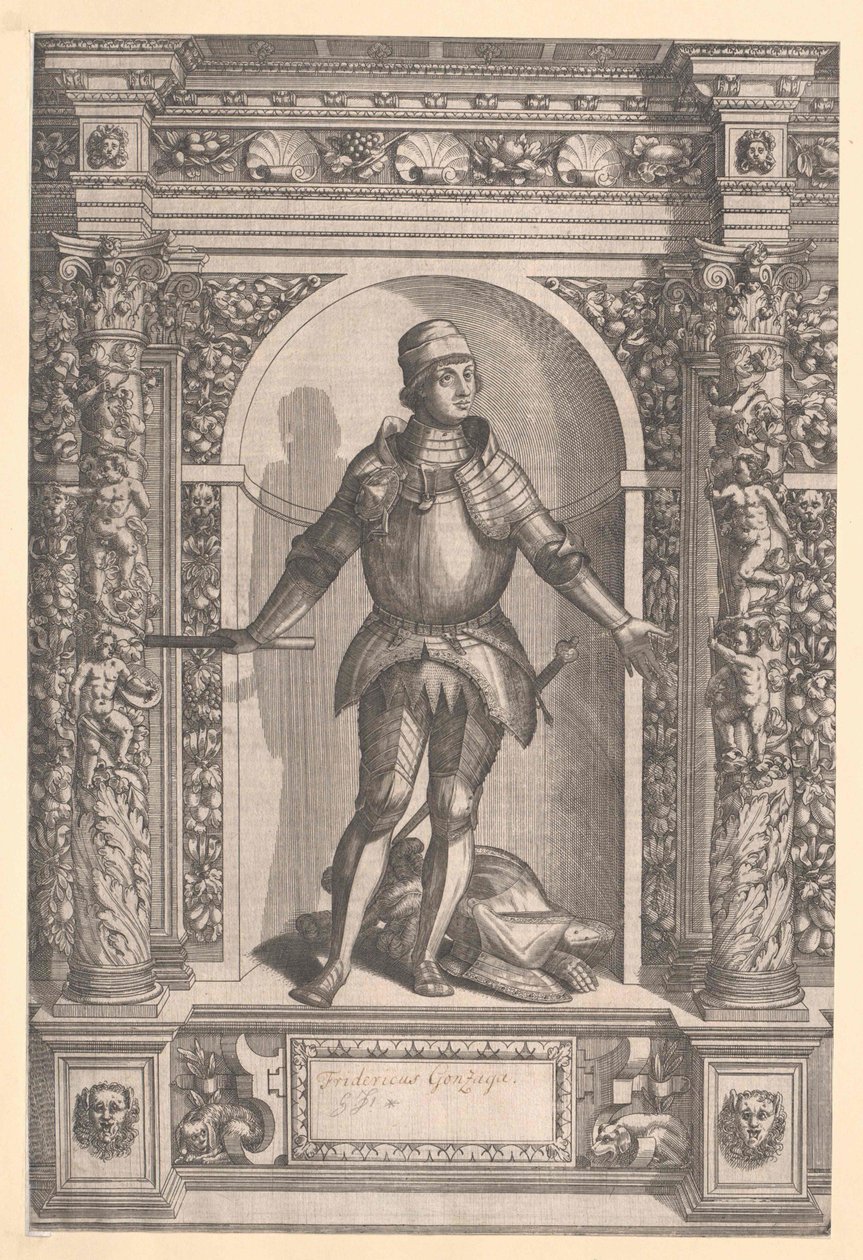 Markgreve af Mantua Frederik I Gonzaga af Artist Unknown