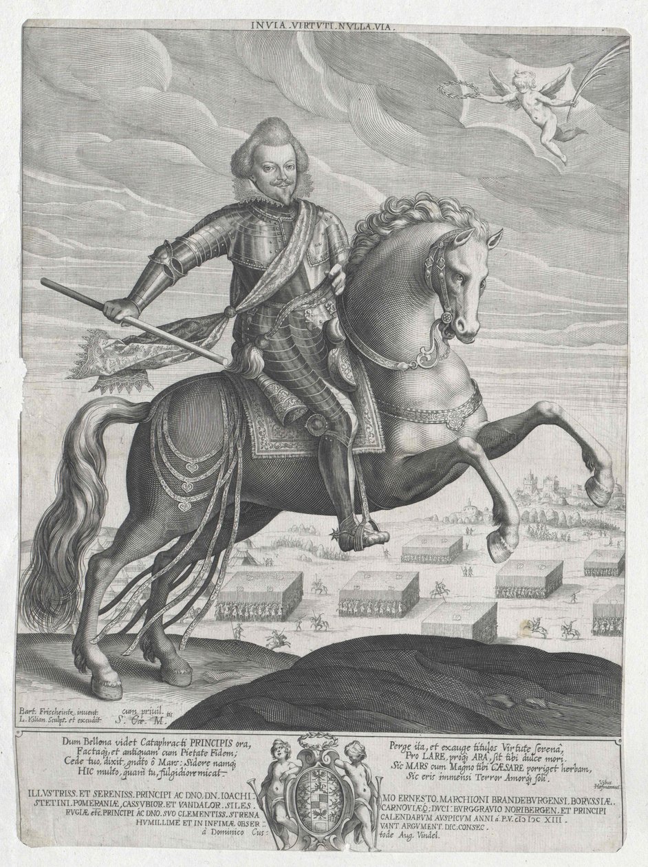 Markgreve af Brandenburg-Ansbach Joachim Ernest af Artist Unknown