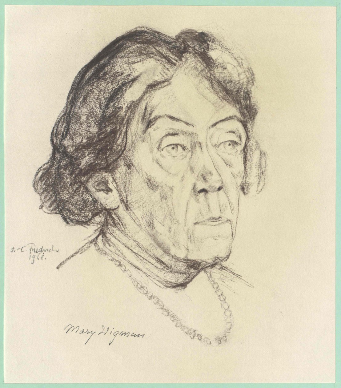 Maria Wigman af Artist Unknown