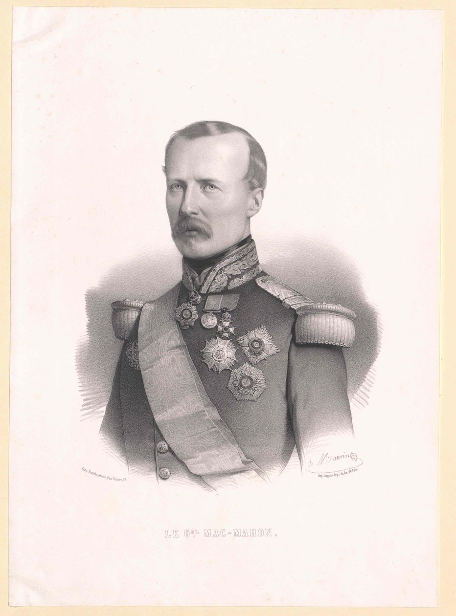 Maurice de MacMahon af Artist Unknown