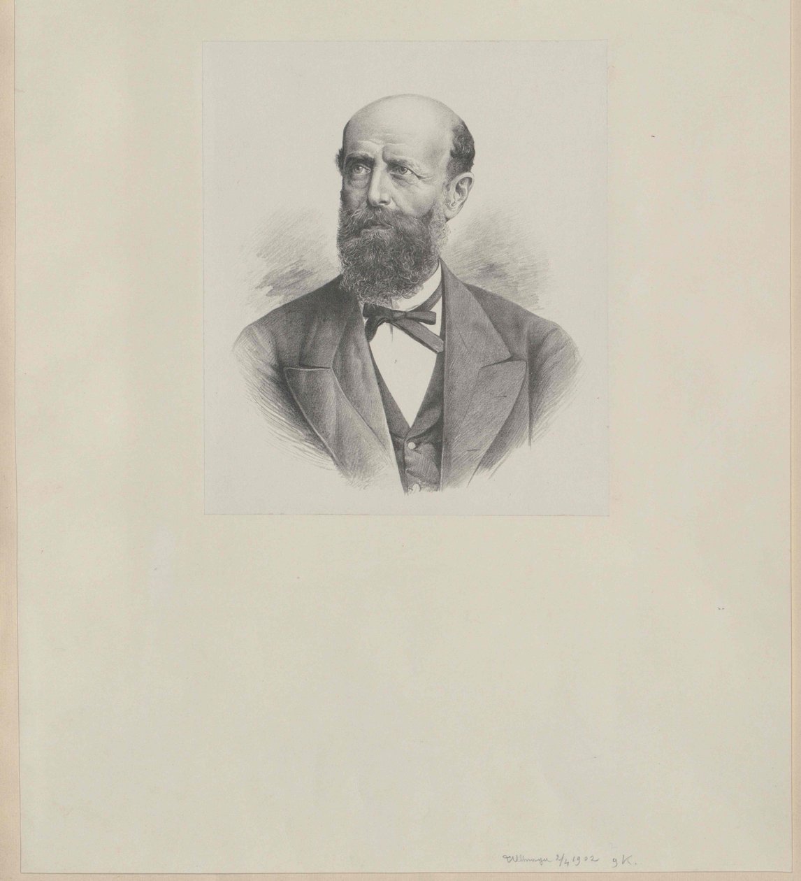 Max Buedinger (tryk) af Artist Unknown
