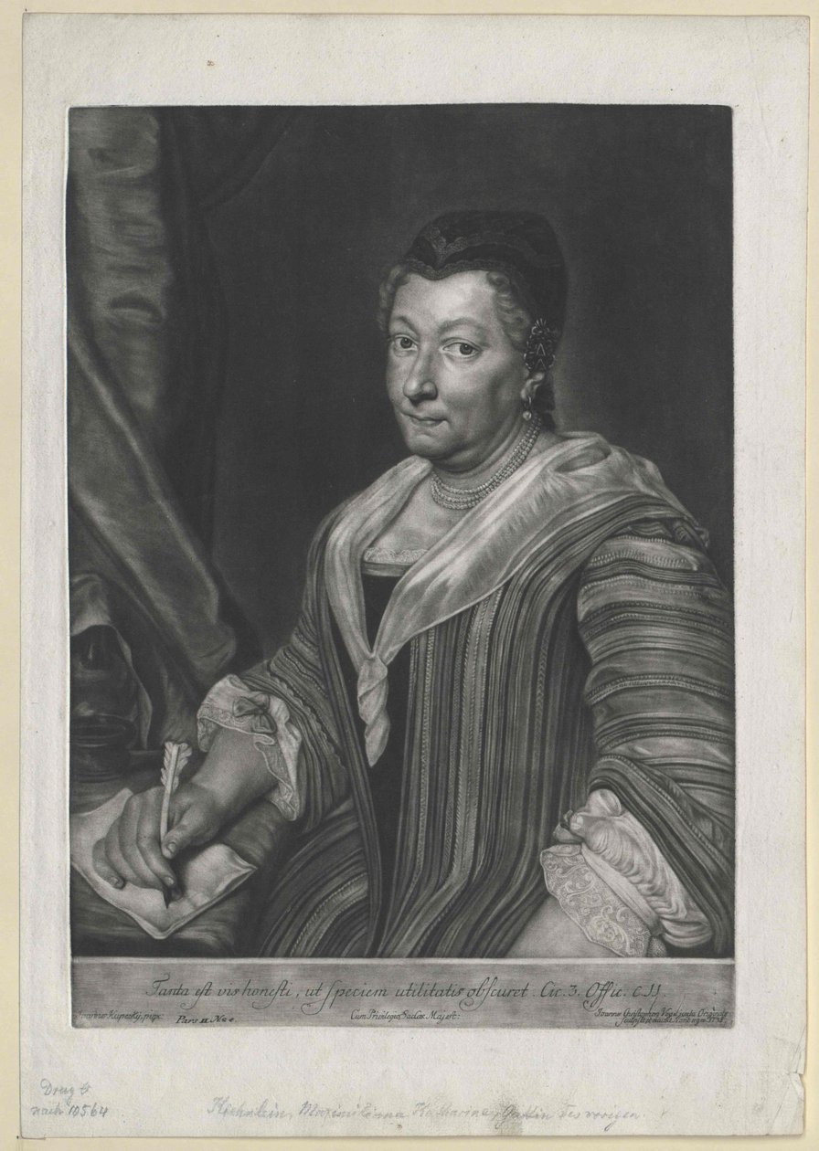 Maximilian Catherine Kiehnlein af Artist Unknown