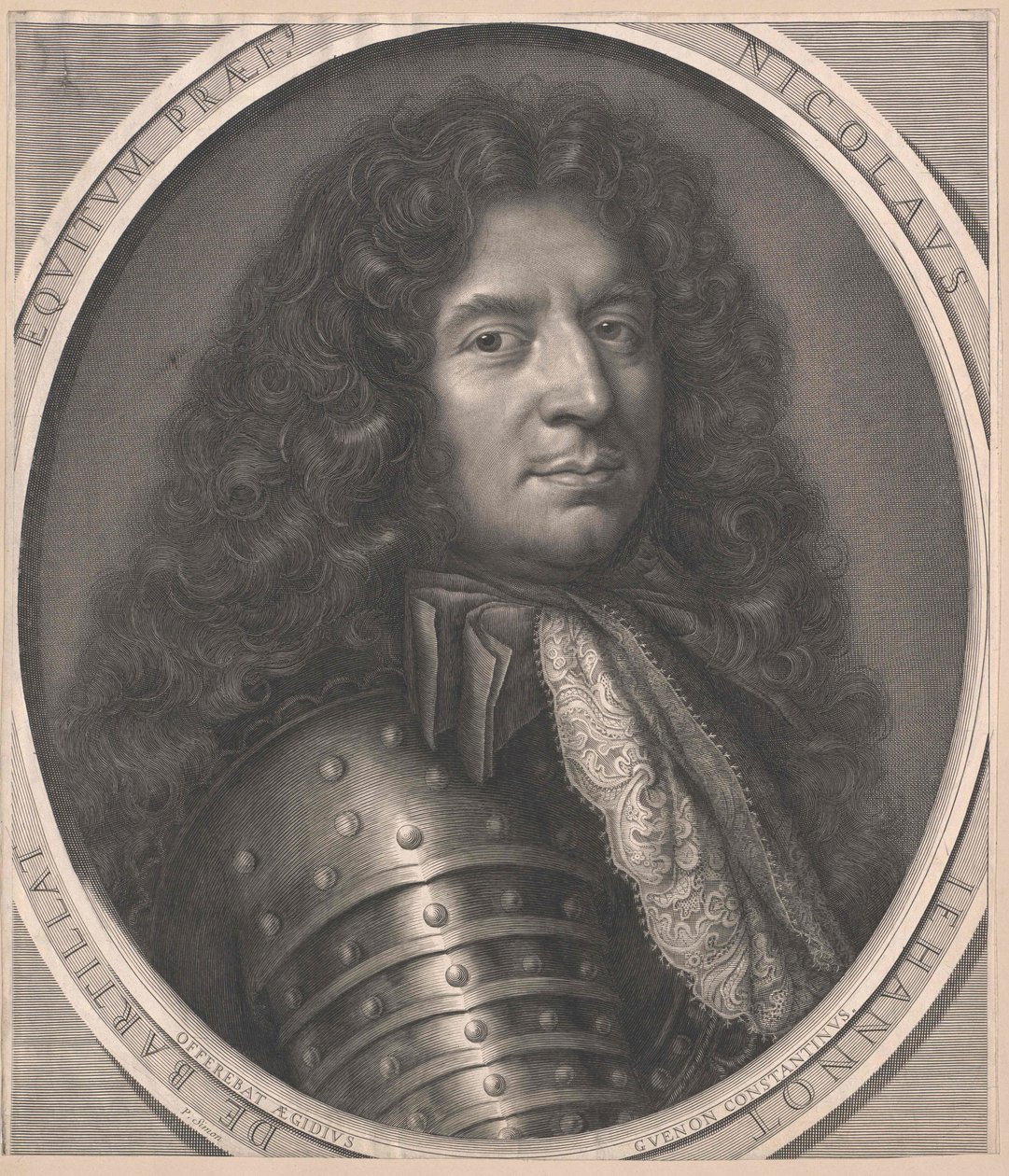 Nicolas Jehannot de Bartillat (tryk) af Artist Unknown