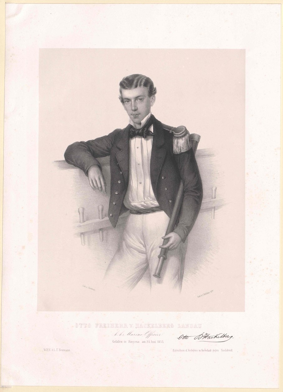 Otto baron Hackelberg-Landau til Hoechenberg af Artist Unknown