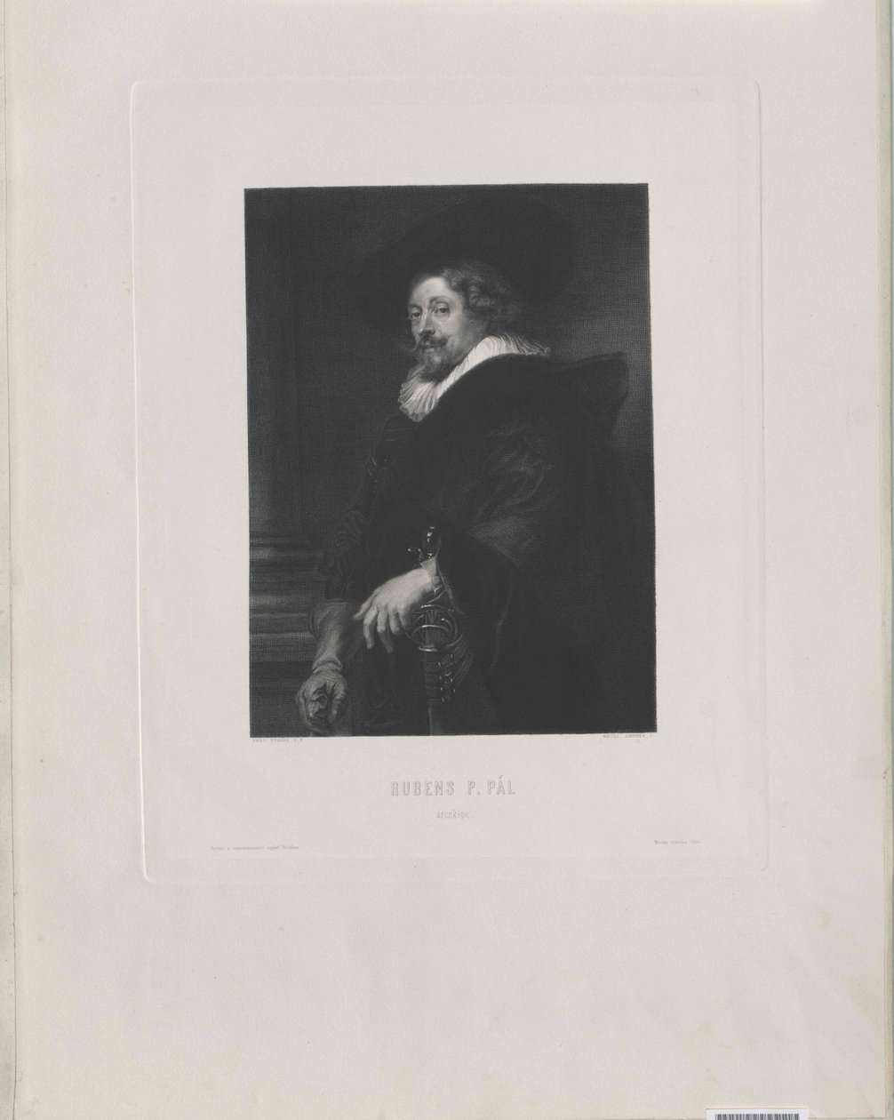 Peter Paul Rubens af Artist Unknown