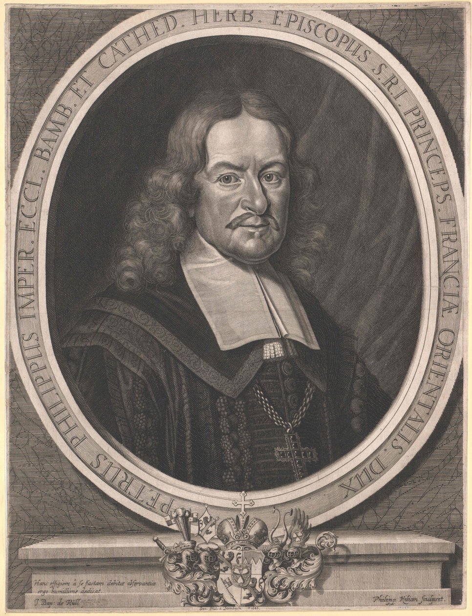 Peter Philipp von Dernbach af Artist Unknown