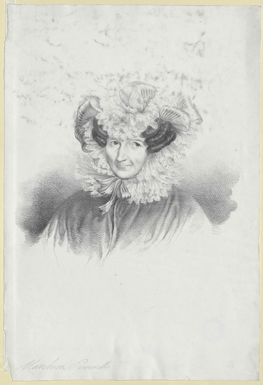 Peverelli, ... Marquise af Artist Unknown
