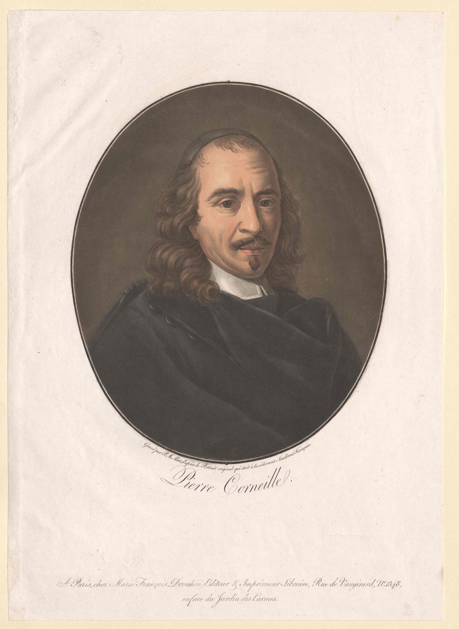 Pierre Corneille (tryk) af Artist Unknown