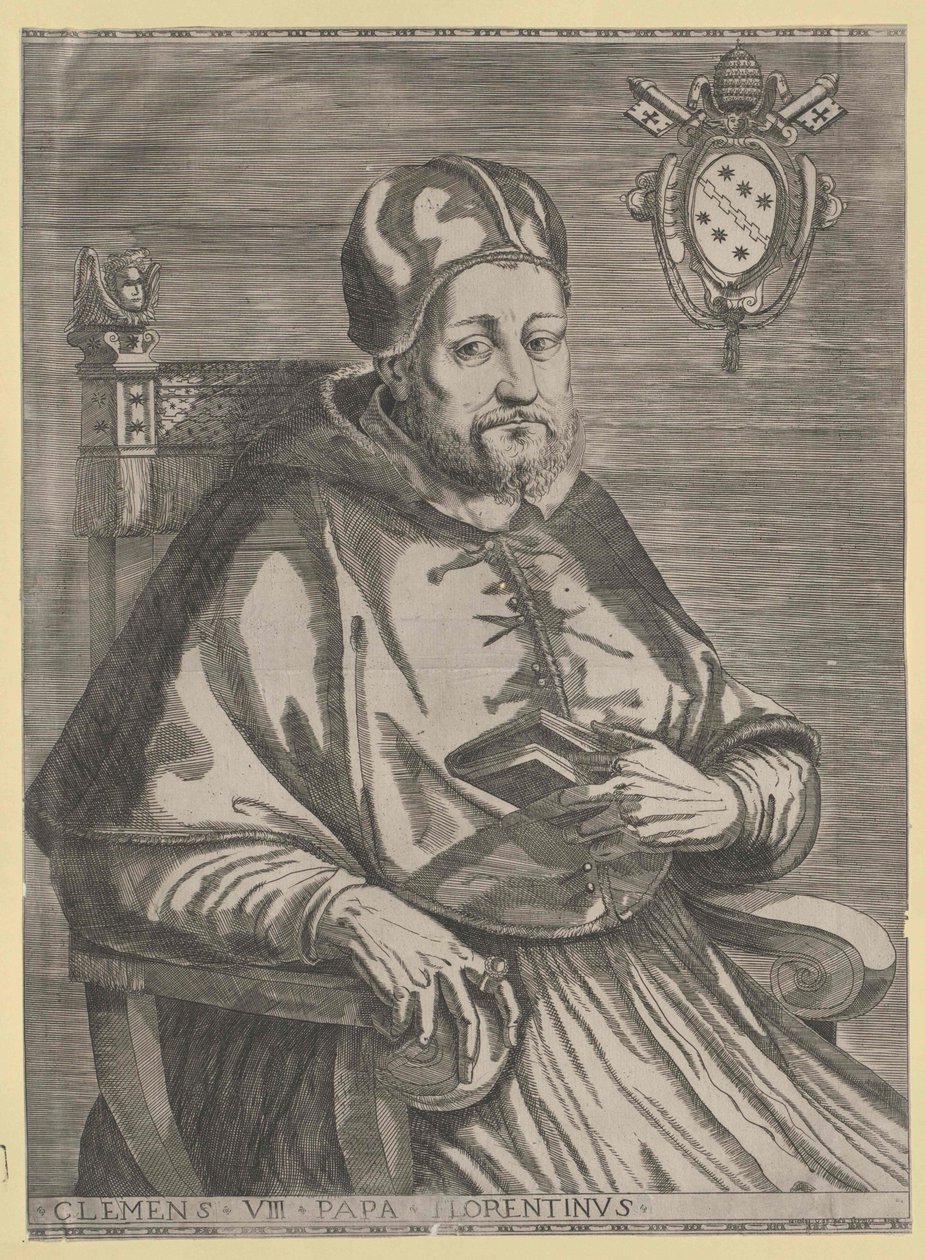 Pave Clemens VIII af Artist Unknown