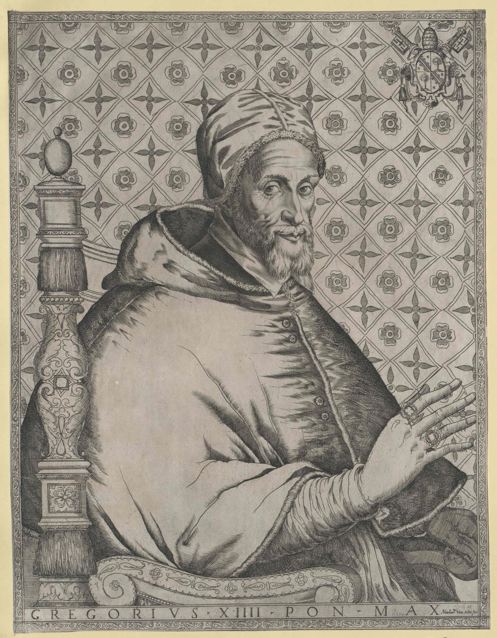 Pave Gregorius XIV af Artist Unknown