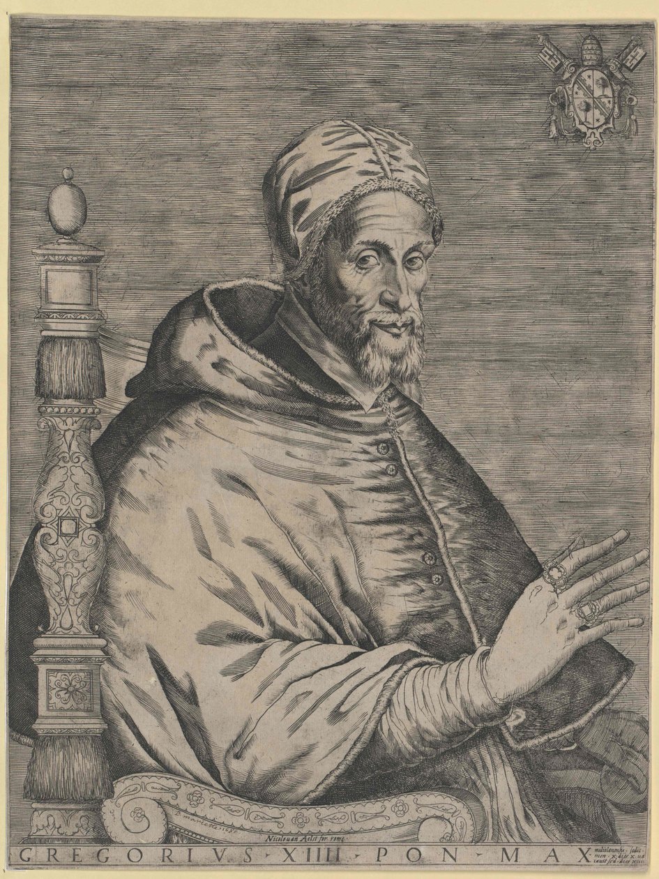 Pave Gregorius XIV af Artist Unknown