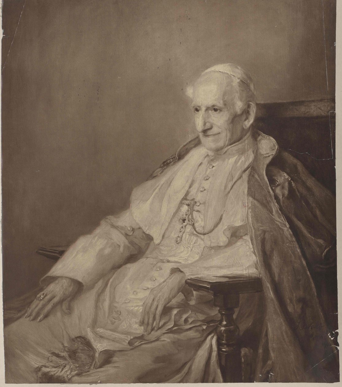 Pave Leo XIII af Artist Unknown