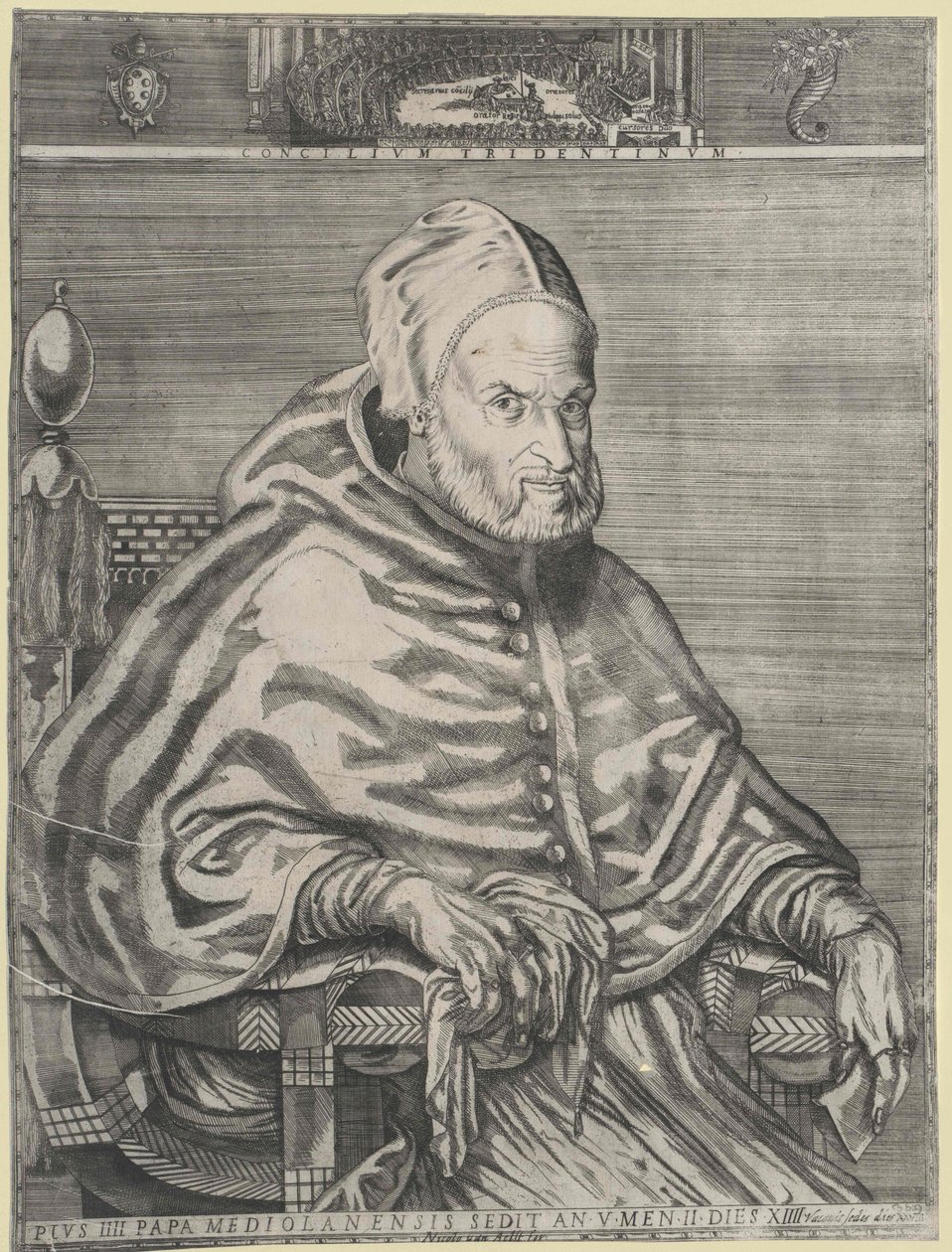 Pave Pius IV af Artist Unknown