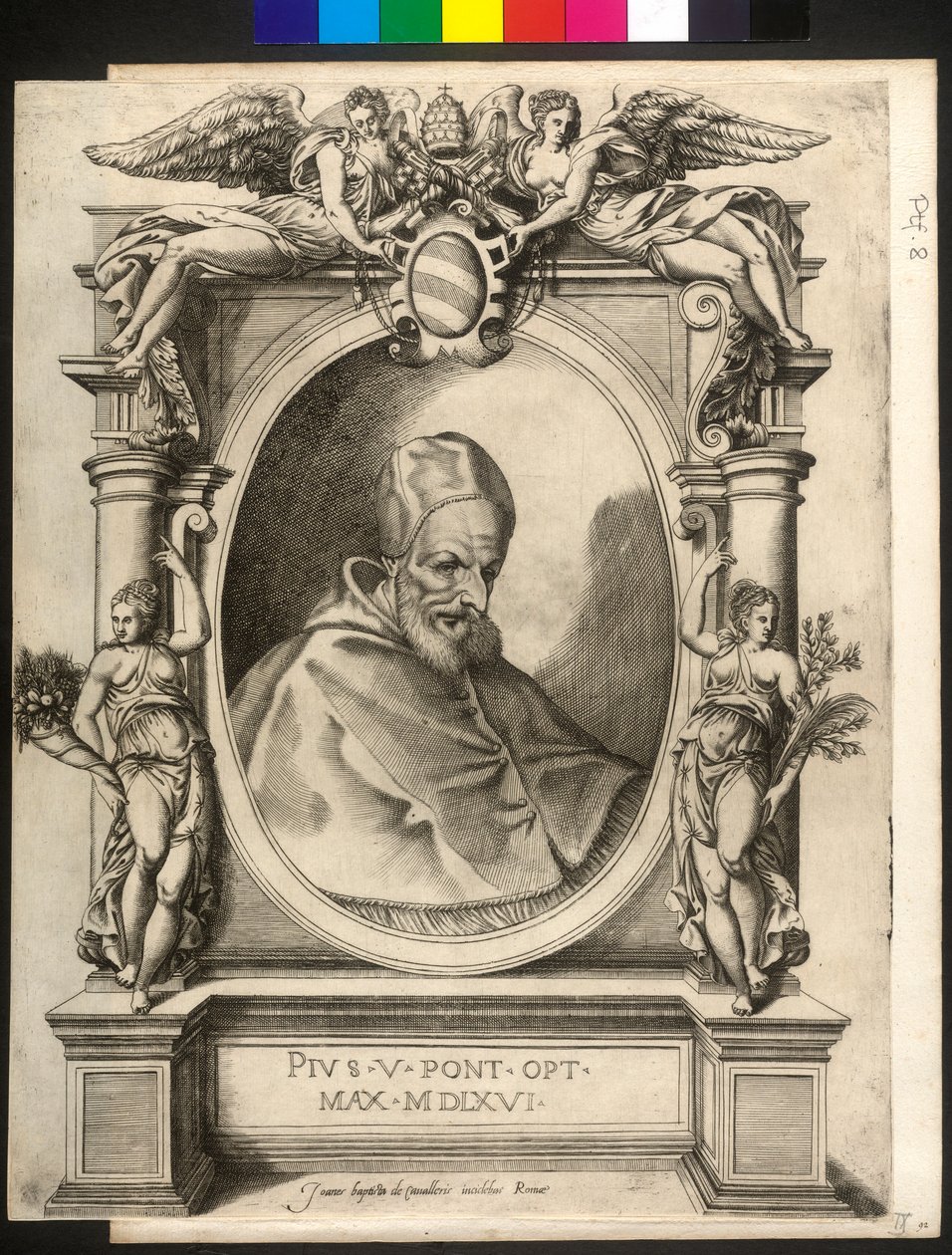 Pave Pius V af Artist Unknown