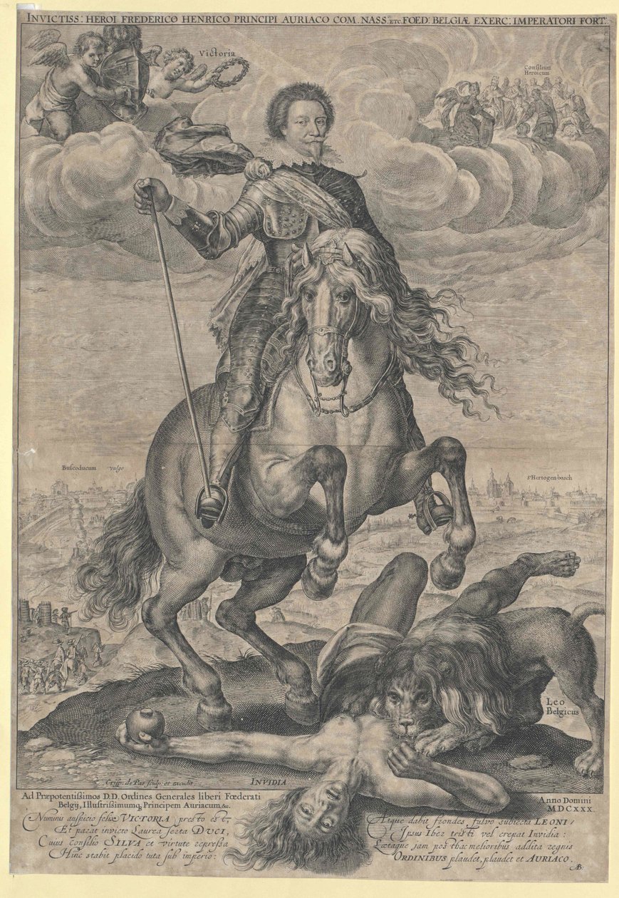 Prins af Oranien Frederik Henrik af Artist Unknown