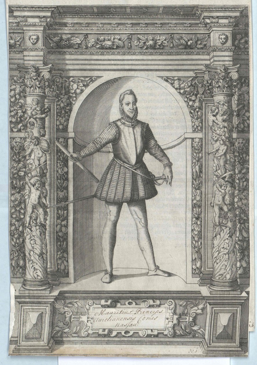 Prins af Orange Moritz af Artist Unknown
