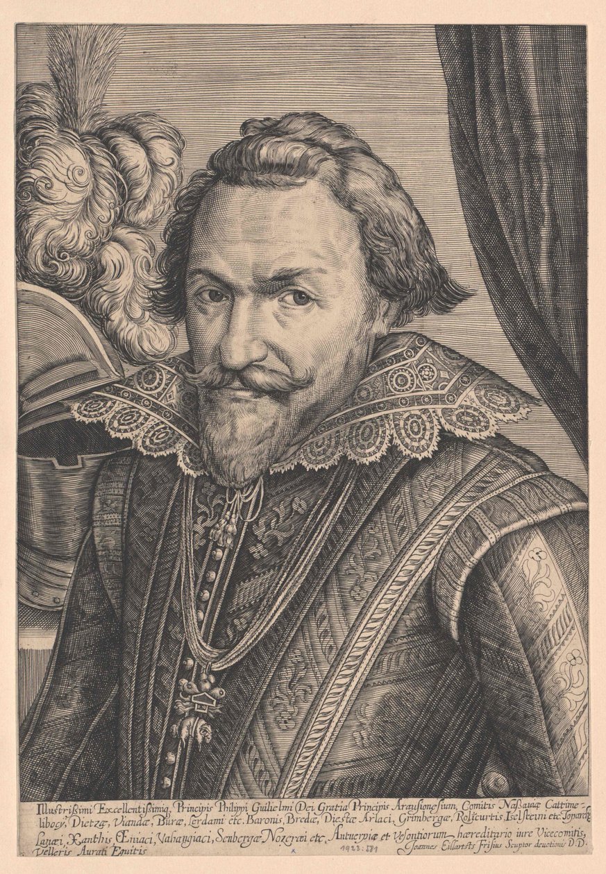 Prins af Oranien Philipp Wilhelm af Artist Unknown